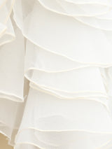 Bob Mackie Ruffled Organza Jacket Jacket arcadeshops.com