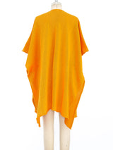 Eskandar Tangerine Draped Wrap Sweater Jacket arcadeshops.com