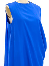 Lanvin Draped Silk Sleeveless Dress Dress arcadeshops.com