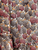 Ungaro Berry Print Silk Trapeze Dress Dress arcadeshops.com