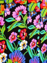 Floral Jersey Maxi Dress with Ruffled Hem Dress arcadeshops.com