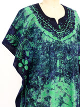 Batik Tie Dye Caftan Dress arcadeshops.com