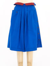 1980's Gucci Tear Away Culottes Bottom arcadeshops.com