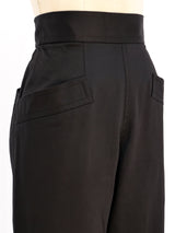 Yves Saint Laurent Cotton Sateen Matador Pants Bottom arcadeshops.com