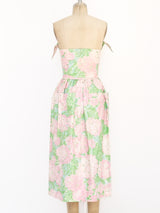 Pierre Cardin Pastel Floral Bustier Ensemble Suit arcadeshops.com