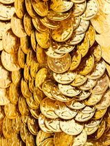 Gold Coin Embellished Tank arcadeshops.com