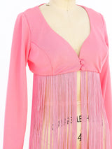 Frederick's of Hollywood Fringed Crop Top arcadeshops.com