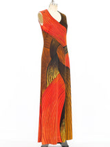 Roberta di Camerino Trompe L'oeil Knot Print Dress Dress arcadeshops.com