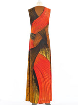 Roberta di Camerino Trompe L'oeil Knot Print Dress Dress arcadeshops.com