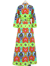 Graphic Printed Maxi Dress arcadeshops.com