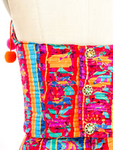 Pom Pom Embellished Bustier Ensemble arcadeshops.com