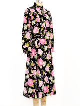 Floral Printed Velvet Ensemble arcadeshops.com