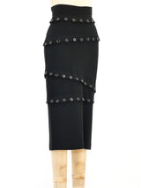 Dolce and Gabbana Button Away Skirt arcadeshops.com