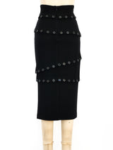 Dolce and Gabbana Button Away Skirt arcadeshops.com