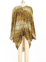 Norma Kamali Leopard Printed Bikini with Coverup arcadeshops.com