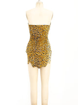 Norma Kamali Leopard Printed Swim Set arcadeshops.com