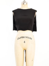 Chanel Silk Wrap Top arcadeshops.com