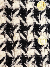 Chanel Houndstooth Blazer arcadeshops.com