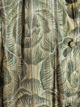 Metallic Gold Floral Duster arcadeshops.com