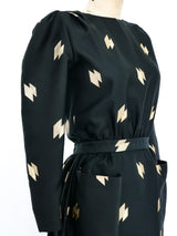 Christian Dior Open Back Brocade Gown arcadeshops.com