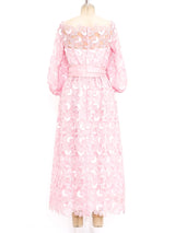 Richilene Pink Lace Gown arcadeshops.com