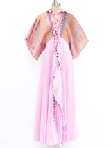 Zandra Rhodes Pleated Butterfly Caftan arcadeshops.com