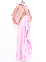 Zandra Rhodes Pleated Butterfly Caftan arcadeshops.com