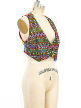 Todd Oldham Rhinestone Vest Jacket arcadeshops.com