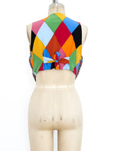 Todd Oldham Rhinestone Vest Jacket arcadeshops.com