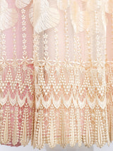 Alfred Bosand Lace Overlay Empire Dress Dress arcadeshops.com