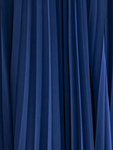 Accordion Pleated Chiffon Jumpsuit Suit arcadeshops.com