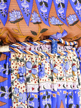 Scarf Printed Silk Maxi Dress Dress arcadeshops.com