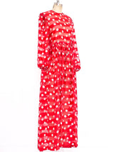 Richilene Polka Dot Chiffon Dress Dress arcadeshops.com