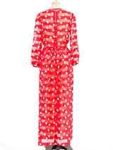 Richilene Polka Dot Chiffon Dress Dress arcadeshops.com
