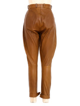 Hermes Leather Riding Pants Bottom arcadeshops.com