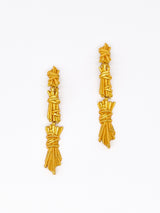 Christian Lacroix Segmented Drop Earrings arcadeshops.com