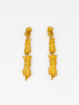 Christian Lacroix Segmented Drop Earrings arcadeshops.com