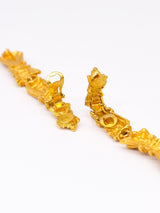 Christian Lacroix Segmented Drop Earrings arcadeshops.com