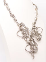 Textured Brutalist Statement Necklace arcadeshops.com