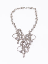 Textured Brutalist Statement Necklace arcadeshops.com