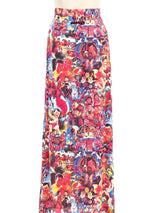 Jean Paul Gaultier Printed Maxi Skirt Bottom arcadeshops.com