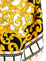 Ungaro Baroque Printed Scarf Skirt Bottom arcadeshops.com
