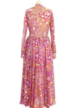 Teal Traina Printed Gauze Dress Dress arcadeshops.com