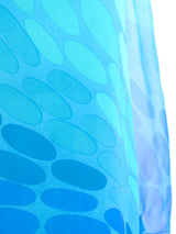 Hanae Mori Op-Art Printed Gown Dress arcadeshops.com