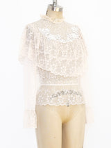 Victorian Inspired Lace Top Top arcadeshops.com