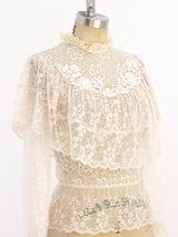 Victorian Inspired Lace Top Top arcadeshops.com