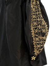 Victorian Embellished Balloon Sleeve Top Top arcadeshops.com