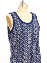 Smog Knit Tank Top T-shirt arcadeshops.com