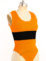 Claude Montana Rib Knit Body Suit Suit arcadeshops.com