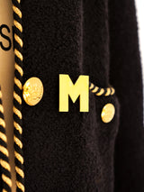 Adolfo Letter Pin Embellished Jacket Jacket arcadeshops.com